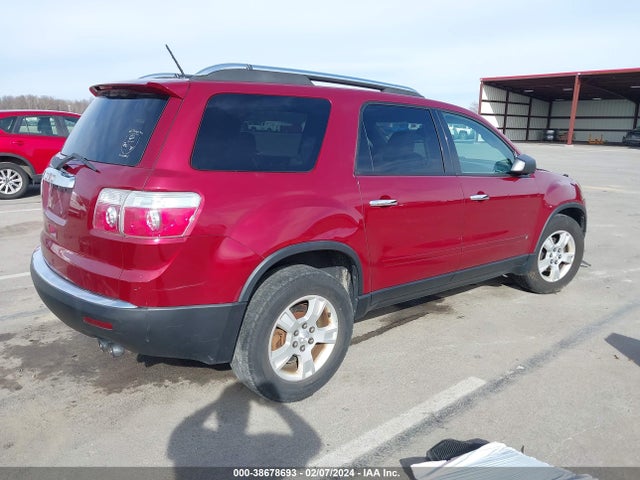 2009 GMC ACADIA SLE-1 VIN: 1GKER13D19J100815