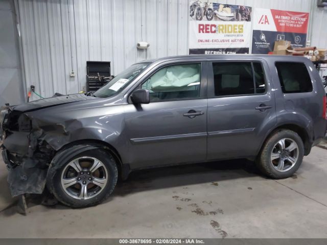 5FNYF4H37FB067356 Honda PILOT SE