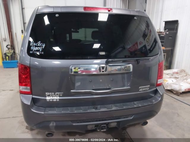 5FNYF4H37FB067356 Honda PILOT SE