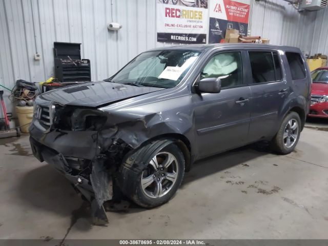 5FNYF4H37FB067356 Honda PILOT SE