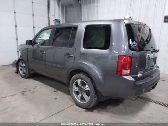 5FNYF4H37FB067356 Honda PILOT SE
