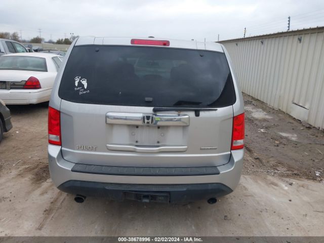 5FNYF3H38FB034344 Honda PILOT SE