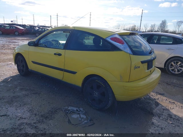 2001 FORD FOCUS ZX3 VIN: 3FAFP31381R232840