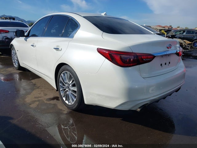 2019 INFINITI Q50 3.0T LUXE VIN: JN1EV7AP7KM511778