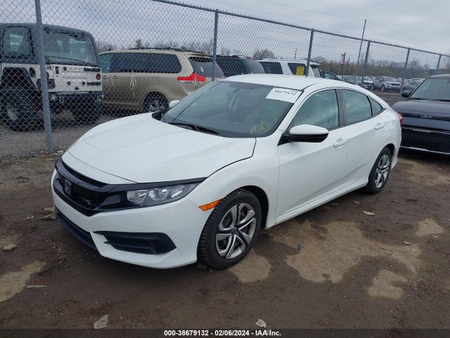 Honda Civic Lx 2018 2HGFC2F52JH507383 Image 2