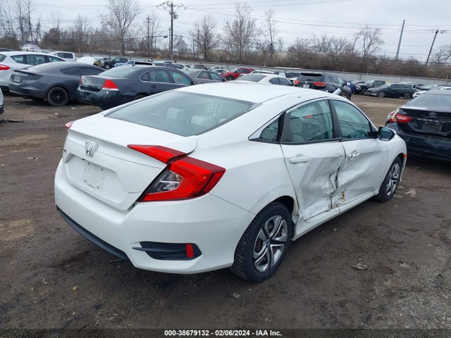 Honda Civic Lx 2018 2HGFC2F52JH507383 Image 4