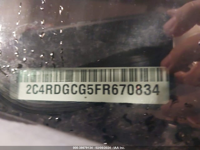 Dodge Grand Caravan Sxt 2015 2C4RDGCG5FR670834 Image 9