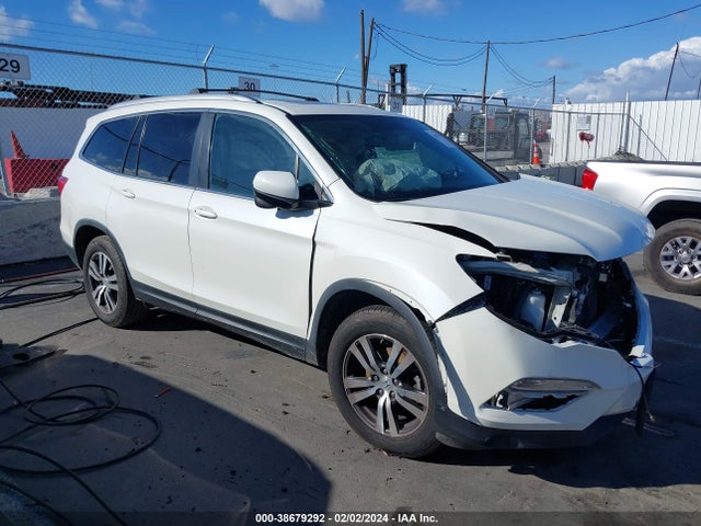 Honda Pilot Ex-l 2017 5FNYF5H77HB022395 Image 1