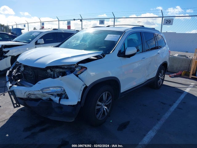 Honda Pilot Ex-l 2017 5FNYF5H77HB022395 Image 2