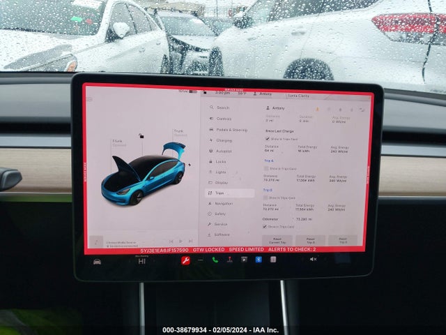 Tesla Model 3 Long Range/mid Range 2018 5YJ3E1EA6JF157590 Image 18