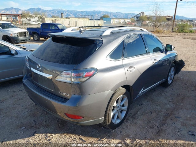 2012 LEXUS RX 350 VIN: 2T2ZK1BA6CC078186