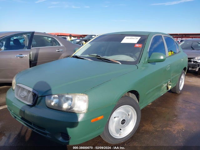 2003 HYUNDAI ELANTRA GLS/GT VIN: KMHDN45D53U637982