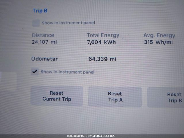 5YJXCBE22MF321704 Tesla Model X Long Range Dual Motor All-wheel Drive/long Range Plus Dual Motor All-wheel Drive