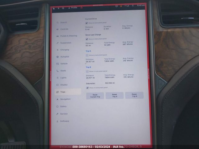 5YJXCBE22MF321704 Tesla Model X Long Range Dual Motor All-wheel Drive/long Range Plus Dual Motor All-wheel Drive
