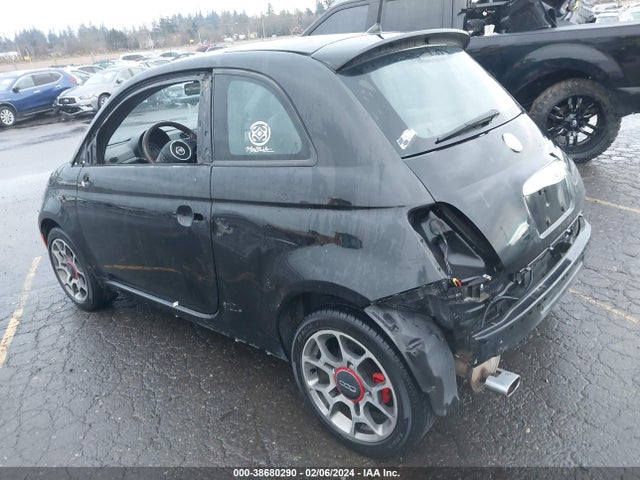 2012 FIAT 500 3C3CFFBR5CT116400 Photo 2