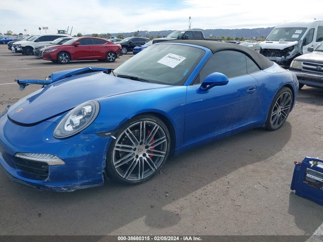 2014 PORSCHE 911 WP0CB2A94ES155856 Photo 1