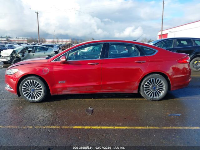 3FA6P0PU3HR277659 Ford Fusion Energi Se Luxury