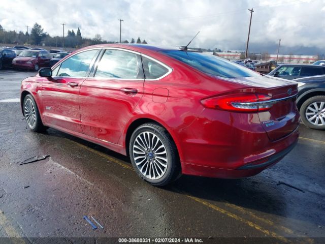 3FA6P0PU3HR277659 Ford Fusion Energi Se Luxury