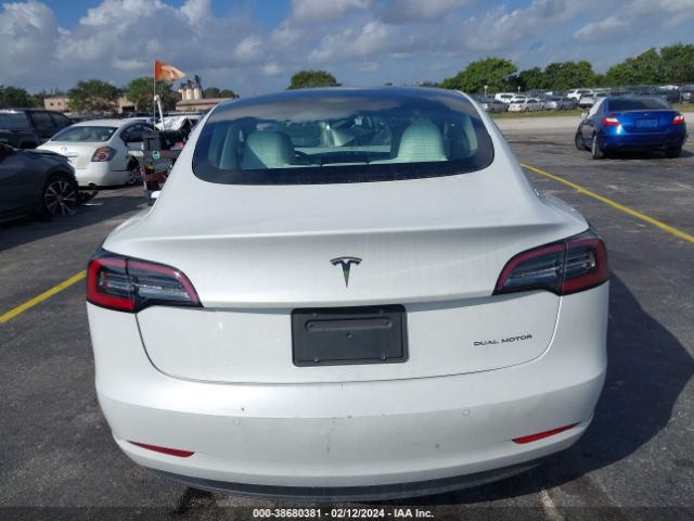 5YJ3E1EB0NF166736 Tesla Model 3 Long Range Dual Motor All-wheel Drive