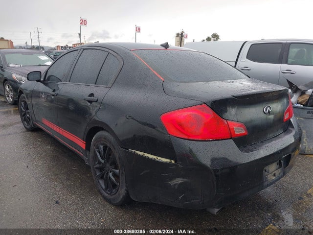 2007 INFINITI G35 JOURNEY VIN: JNKBV61E27M722434