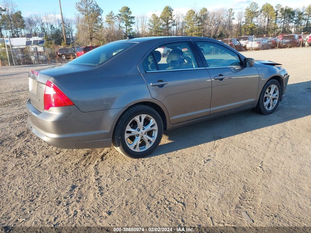 2012 FORD FUSION SE VIN: 3FAHP0HA6CR400117