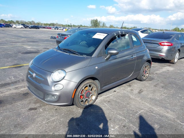 2012 FIAT 500 3C3CFFBR9CT357473 Photo 1
