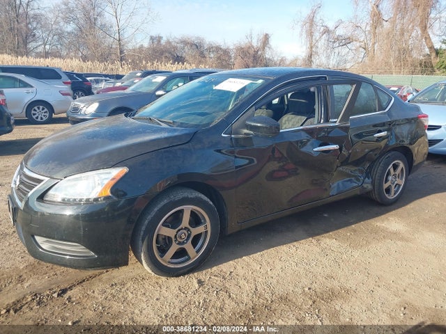 2013 NISSAN SENTRA SV VIN: 1N4AB7AP7DN908463