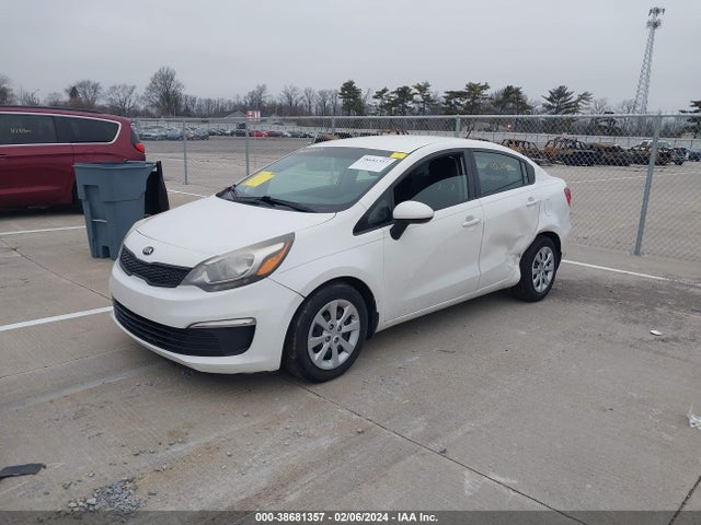 KIA RIO LX 2016 KNADM4A3XG6641568 Image 2