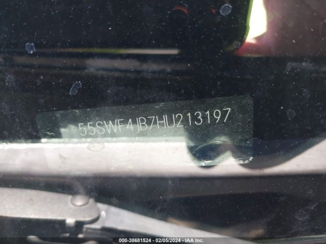 55SWF4JB7HU213197 Mercedes-Benz C 300 Luxury/sport