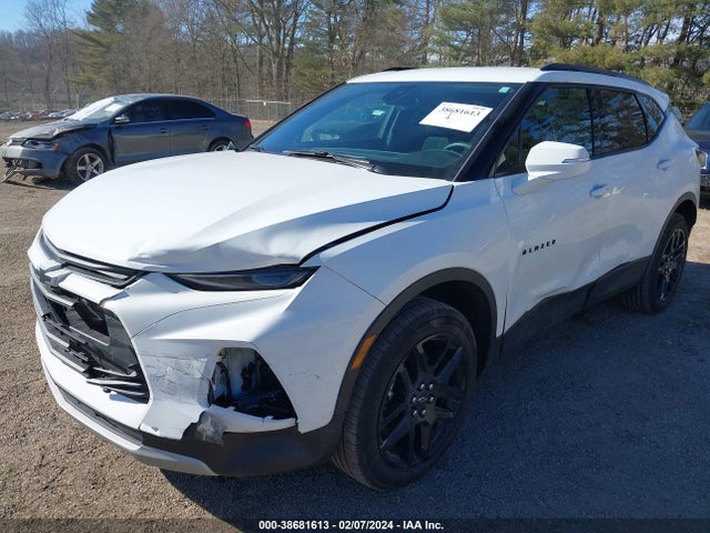 2022 CHEVROLET BLAZER FWD 2LT VIN: 3GNKBCR41NS216117