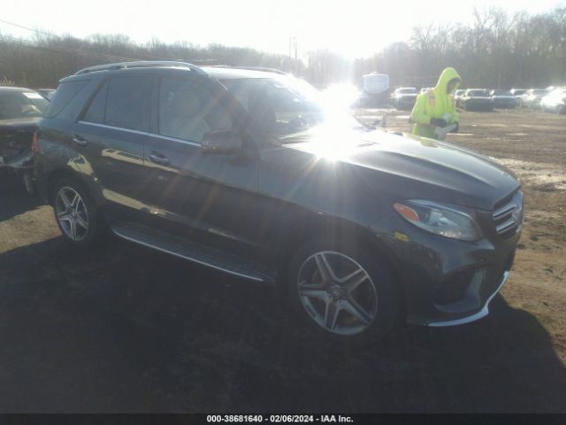 2016 Mercedes-benz Gle 400 4matic მანქანა იყიდება აუქციონზე, vin: 4JGDA5GB0GA752638, აუქციონის ნომერი: 38681640