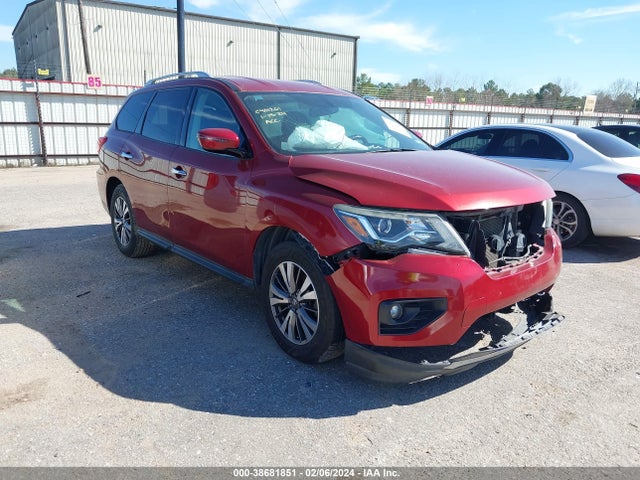 Nissan Pathfinder Sv 2017 5N1DR2MN8HC649186 Image 1