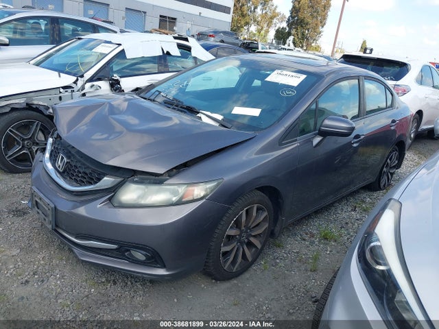Honda Civic Ex-l 2015 19XFB2F99FE204494 Image 2