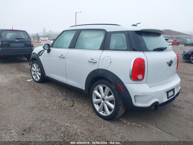 2012 MINI COOPER S COUNTRYMAN WMWZC3C53CWM27405 Photo 2