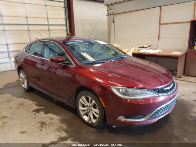 38682087 :رقم المزاد ، 1C3CCCAB2FN702052 vin ، 2015 Chrysler 200 Limited مزاد بيع