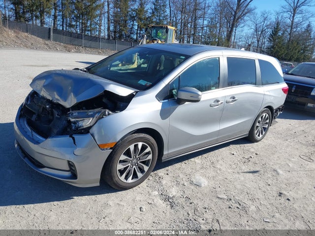 Honda Odyssey Ex-l 2022 5FNRL6H74NB018402 Image 2