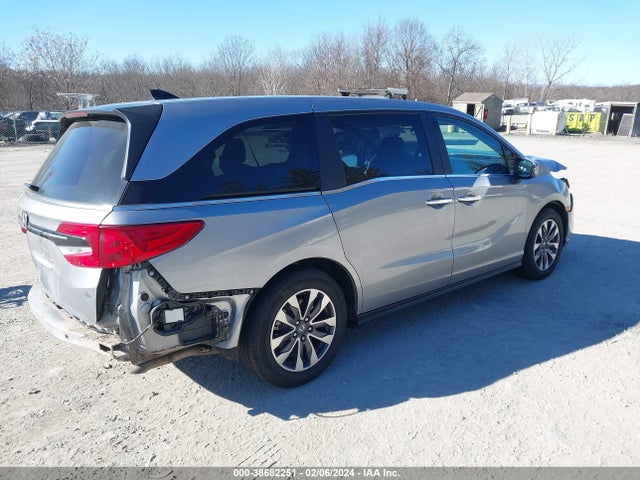 Honda Odyssey Ex-l 2022 5FNRL6H74NB018402 Image 4