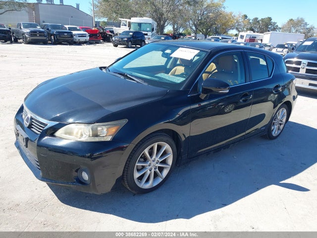 2011 LEXUS CT 200H PREMIUM VIN: JTHKD5BH9B2004602