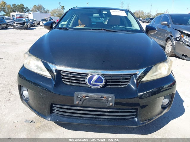 2011 LEXUS CT 200H PREMIUM VIN: JTHKD5BH9B2004602
