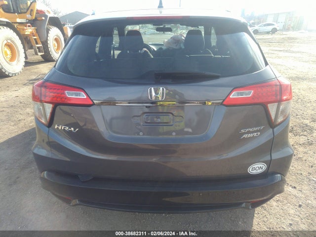 2020 HONDA HR-V AWD SPORT VIN: 3CZRU6H11LM738039