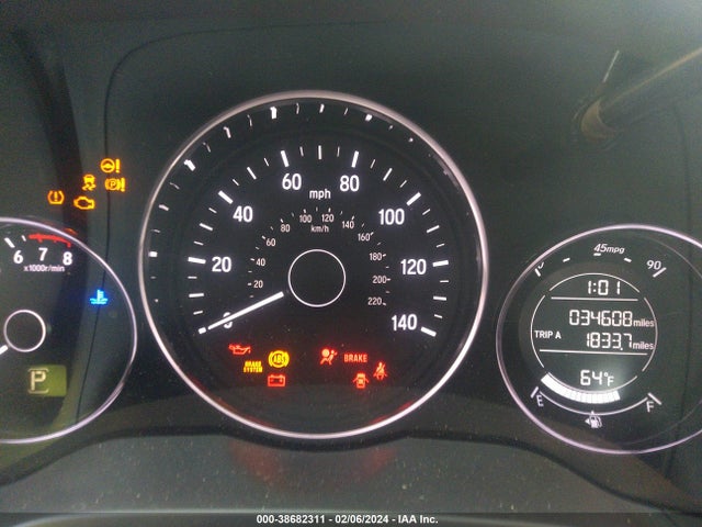 2020 HONDA HR-V AWD SPORT VIN: 3CZRU6H11LM738039