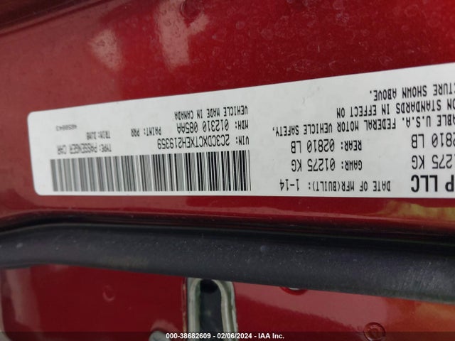 Dodge CHARGER R/T 2014 2C3CDXCTXEH219359 Image 9