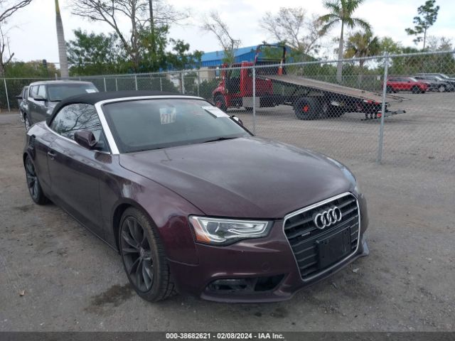 Auction sale of the 2014 Audi A5 2.0t Premium, vin: WAULFAFH3EN007031, lot number: 38682621