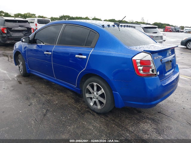 2012 NISSAN SENTRA 2.0 SR VIN: 3N1AB6APXCL659792