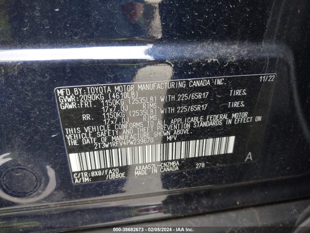 Toyota Rav4 Xle 2023 2T3W1RFV4PW239670 Image 9