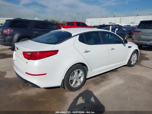 KIA Optima Lx 2015 KNAGM4A79F5581920 Image 4