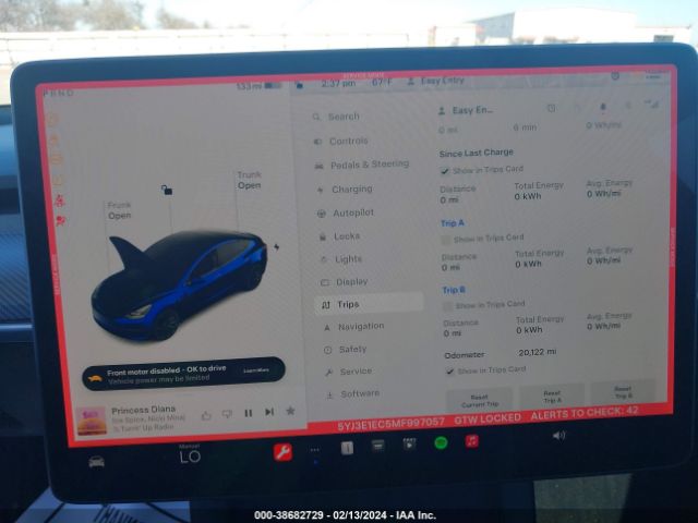 2021 TESLA MODEL 3 5YJ3E1EC5MF997057 Photo 6