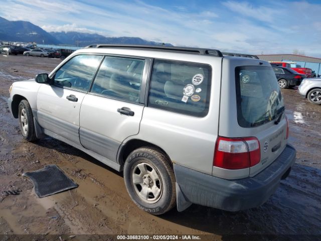 Auction sale of the 2001 Subaru Forester L , vin: JF1SF63511H711457, lot number: 438683100
