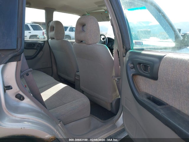2001 SUBARU FORESTER L VIN: JF1SF63511H711457
