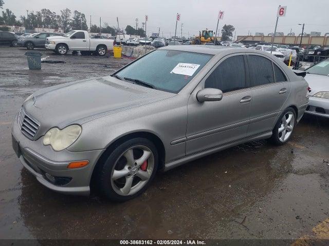 2005 MERCEDES-BENZ C 230 KOMPRESSOR SPORT VIN: WDBRF40J05F680524